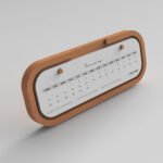 CW-38 Ahşap Masa Takvimi