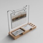 TA-07 Ahşap Masa Takvimi